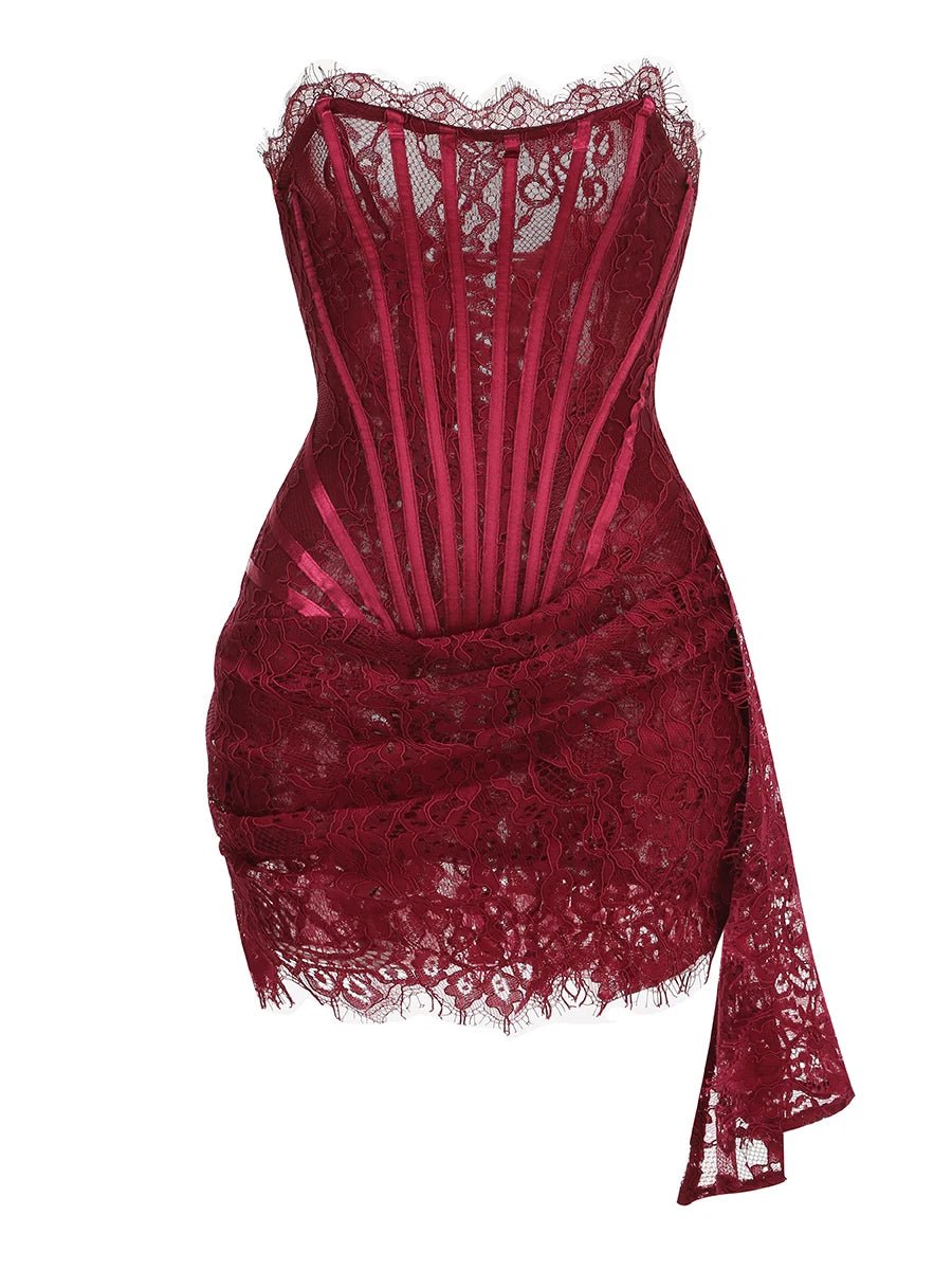 White Wedding Guest Evening Dresses Luxury 2024 Red Birthday Party Outfits Women's Christmas Prom Gown Festive Elegant Gowns - EverHype