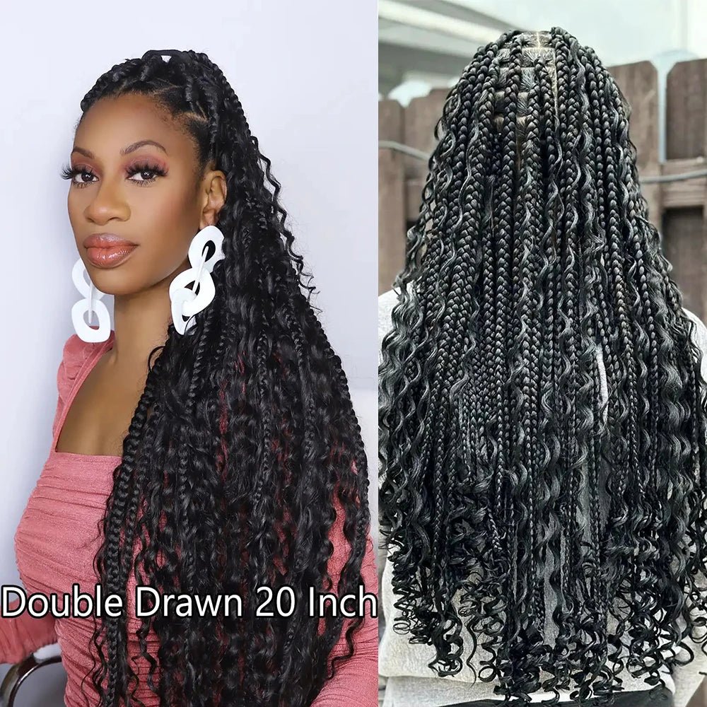 Boho Braids Human Hair Bulk Braiding Hair Water Wave 100% Human Hair Unprocessed Remy Bulk Hair No Weft Bundle Hair For Braiding - EverHype