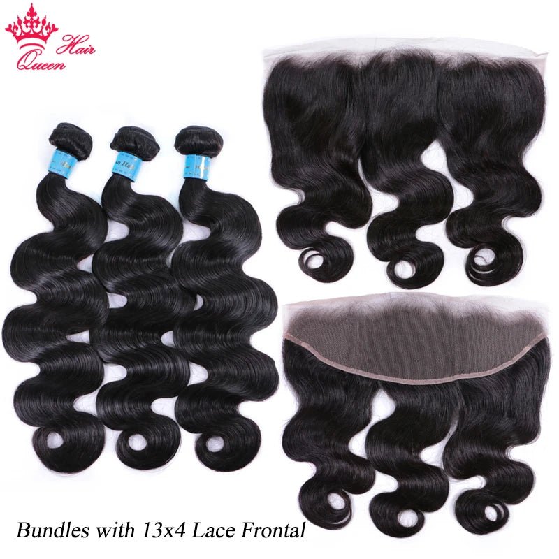 Cambodian Body Wave Bundles With Closure - HD Lace 100% Raw Human Hair - EverHype
