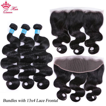 Cambodian Body Wave Bundles With Closure - HD Lace 100% Raw Human Hair - EverHype