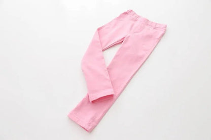 Girls Pants Children Kids Pencil Pants Spring Summer Fashion Candy Colors - EverHype