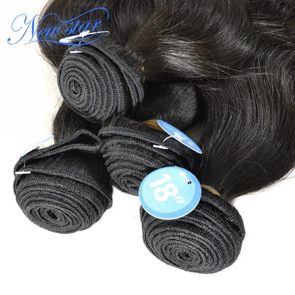 Peruvian Body Wave Hair 4 Bundles New Star 11A Virgin Human Hair Weave Extension Natural Color Hair Unprocessed Raw Hair Weaving - EverHype