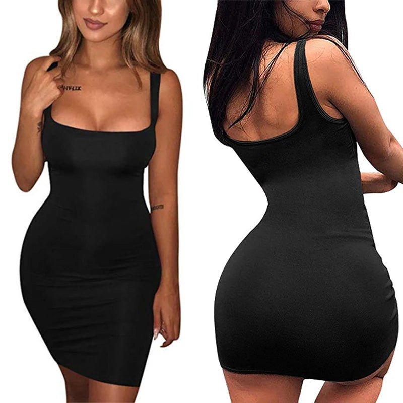 Sexy Pink Fashion Bodycon Dress Slim Fit Xmas Club Party Vestidos Summer Office Elegant Casual Mini Dresses For Women Clothes - EverHype