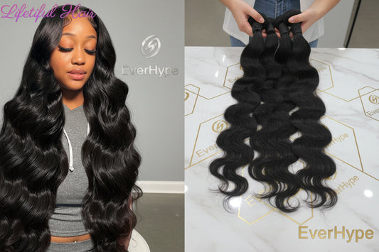 Body Wave Human Hair Bundles 28 30 32 Inch Bundles 100% Human Hair Extensions For Women Brazilian Weave Bundles Fast Shipping - EverHype
