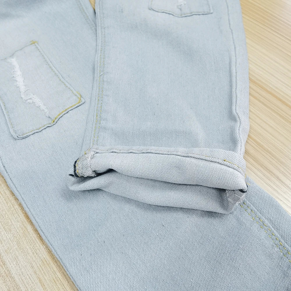 Boys Straight Jeans - Classic Denim Pants for Kids Ages 4 - 11 - EverHype
