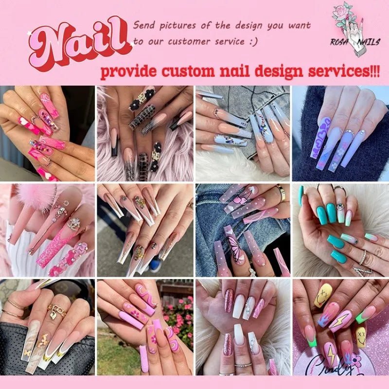 Summer Nails Shell 3D Jelly Spring Flowers Gel Nail Art Vacation Holiday Trendy Flower Almond French Tip Handmade Press on Nails - EverHype