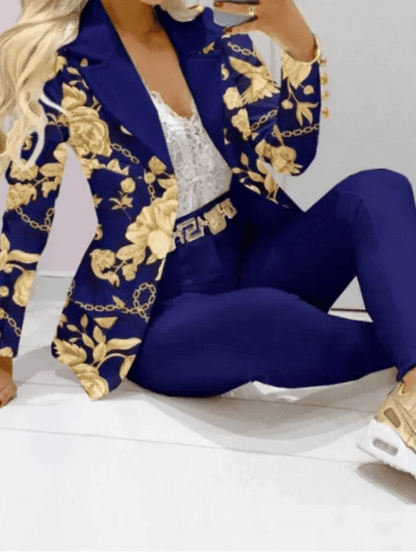 Paisley Butterfly Blazer & Pants Set - 2 - Piece Suit | EverHype 2026 - EverHype