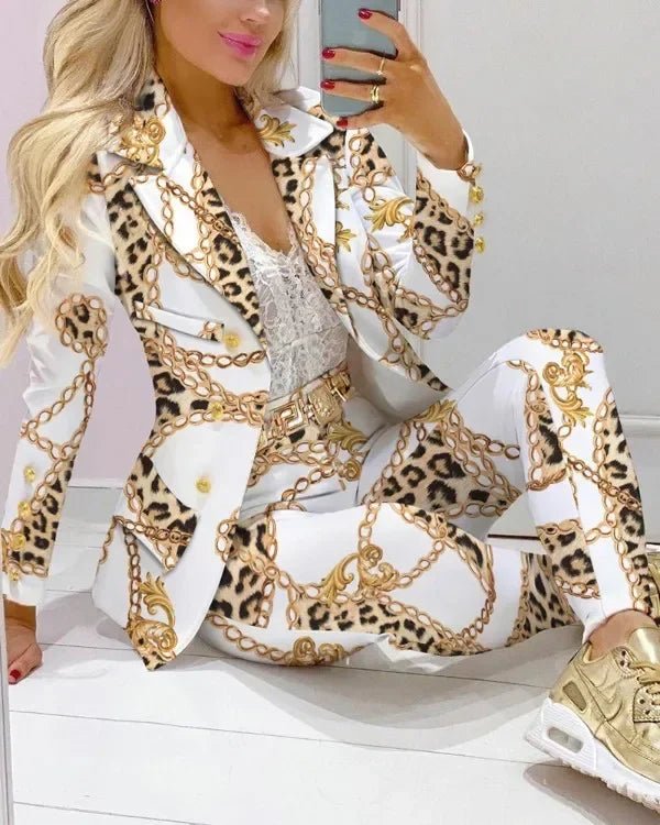 Paisley Butterfly Blazer & Pants Set - 2 - Piece Suit | EverHype 2026 - EverHype