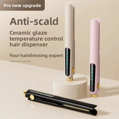 Portable Negative Ion Hair Straightener Fresh Style Curling Iron Korean Japanese Scented Hair Tools Accessories from Mainland Ch - EverHype