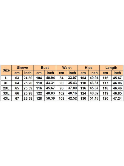 L - 4XL Plus Size Clothes Dresses Women Robes Summer Autumn 3/4 Sleeve Street Style Casual 3XL 4XL Big Size Midi Dress Oversized - EverHype