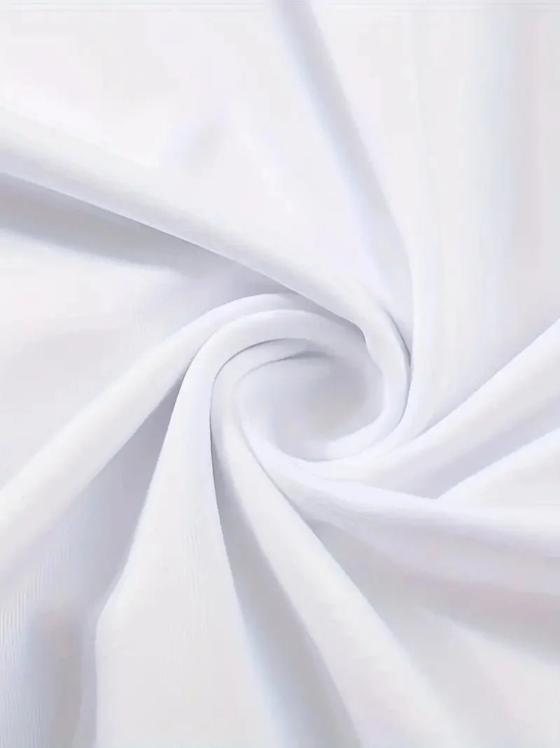 Plus Size Slogan & Lip Print Short Sleeve T-shirt Women's Plus Medium Stretch Casual Tee - EverHype