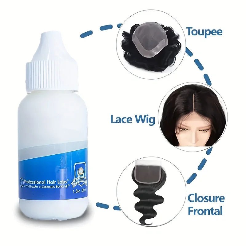 Waterproof Lace Glue and Remover Kit for Wigs Super Hold Hair Bonding Glue Adhesive for Lace Wigs Lace Glue hair wax stick - EverHype