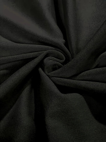 Plus Size Abstract Print T-Shirt & Comfy Pants Set - EverHype