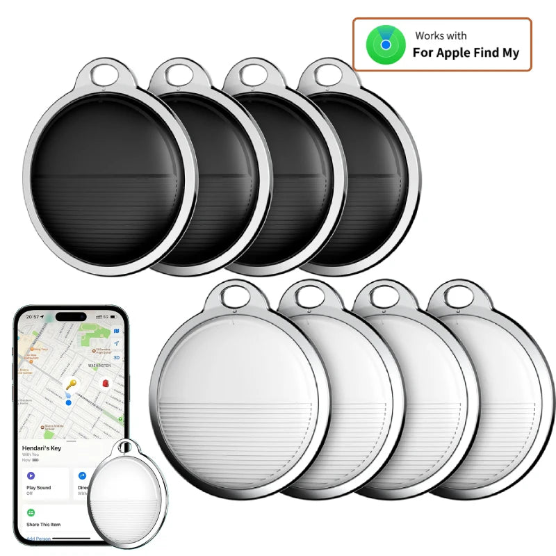 Mini GPS Tracker for Apple iOS Find My App AirTag Child Pet Dog Cat Bike Bag Anti - Lost Smart Bluetooth Tracker 1Pack - EverHype