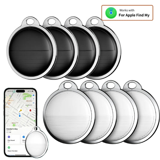 Mini GPS Tracker for Apple iOS Find My App AirTag Child Pet Dog Cat Bike Bag Anti - Lost Smart Bluetooth Tracker 1Pack - EverHype