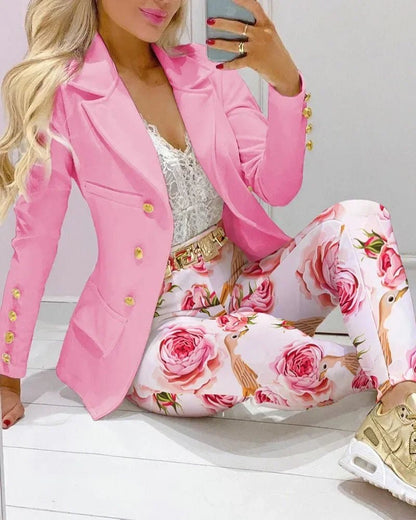 Paisley Butterfly Blazer & Pants Set - 2 - Piece Suit | EverHype 2026 - EverHype
