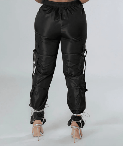 Low Waist Drawstring Cargo Pants - Safari Style Streetwear | EverHype 2026 - EverHype