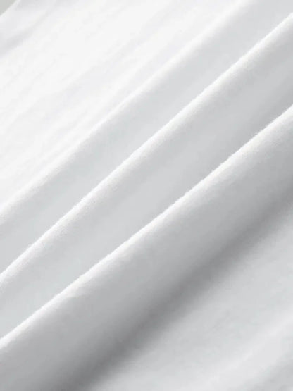 Plus Size Slogan & Lip Print Short Sleeve T-shirt Women's Plus Medium Stretch Casual Tee - EverHype