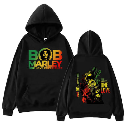 Bob Marley Music Pullover Hoodie Sweatshirt for Fans - EverHype