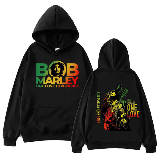 Bob Marley Music Pullover Hoodie Sweatshirt for Fans - EverHype