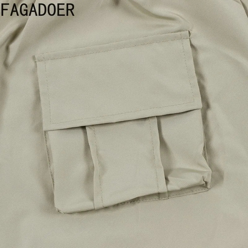 Women's 2 - Piece Skirt Set - Zip Jacket & Bodycon Skirt Outfit | Summer Fashion - EverHype