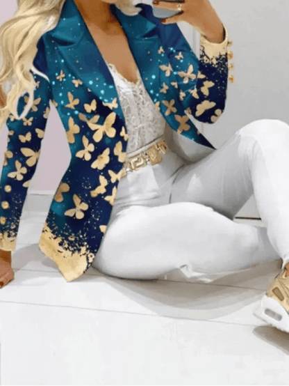 Paisley Butterfly Blazer & Pants Set - 2 - Piece Suit | EverHype 2026 - EverHype