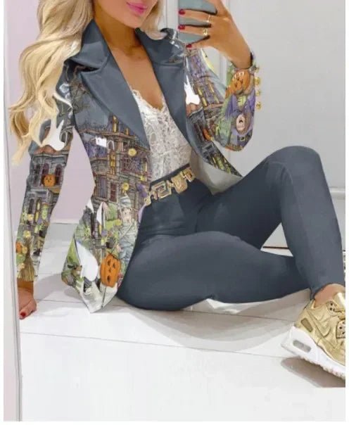 Paisley Butterfly Blazer & Pants Set - 2 - Piece Suit | EverHype 2026 - EverHype