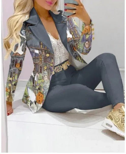 Paisley Butterfly Blazer & Pants Set - 2 - Piece Suit | EverHype 2026 - EverHype