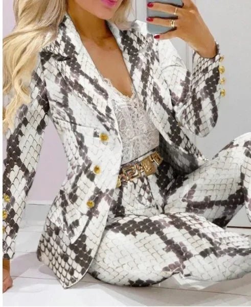 Paisley Butterfly Blazer & Pants Set - 2 - Piece Suit | EverHype 2026 - EverHype
