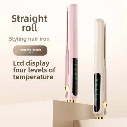 Portable Negative Ion Hair Straightener Fresh Style Curling Iron Korean Japanese Scented Hair Tools Accessories from Mainland Ch - EverHype