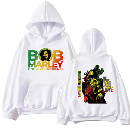 Bob Marley Music Pullover Hoodie Sweatshirt for Fans - EverHype