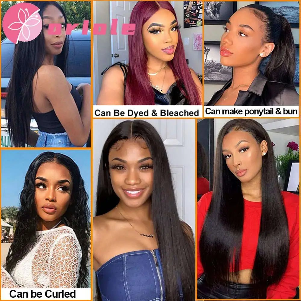 15A Peruvian Straight Hair Bundles Natural Straight Human Hair Bundles 8 - 32 Inch Remy Human Hair Extensions For Black Women - EverHype