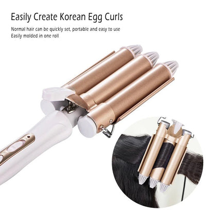 Professional Hair Curler Electric Curling Hair Rollers Curlers Hair Styler Hair Waver Styling Tools Hair Curlers for Woman - EverHype