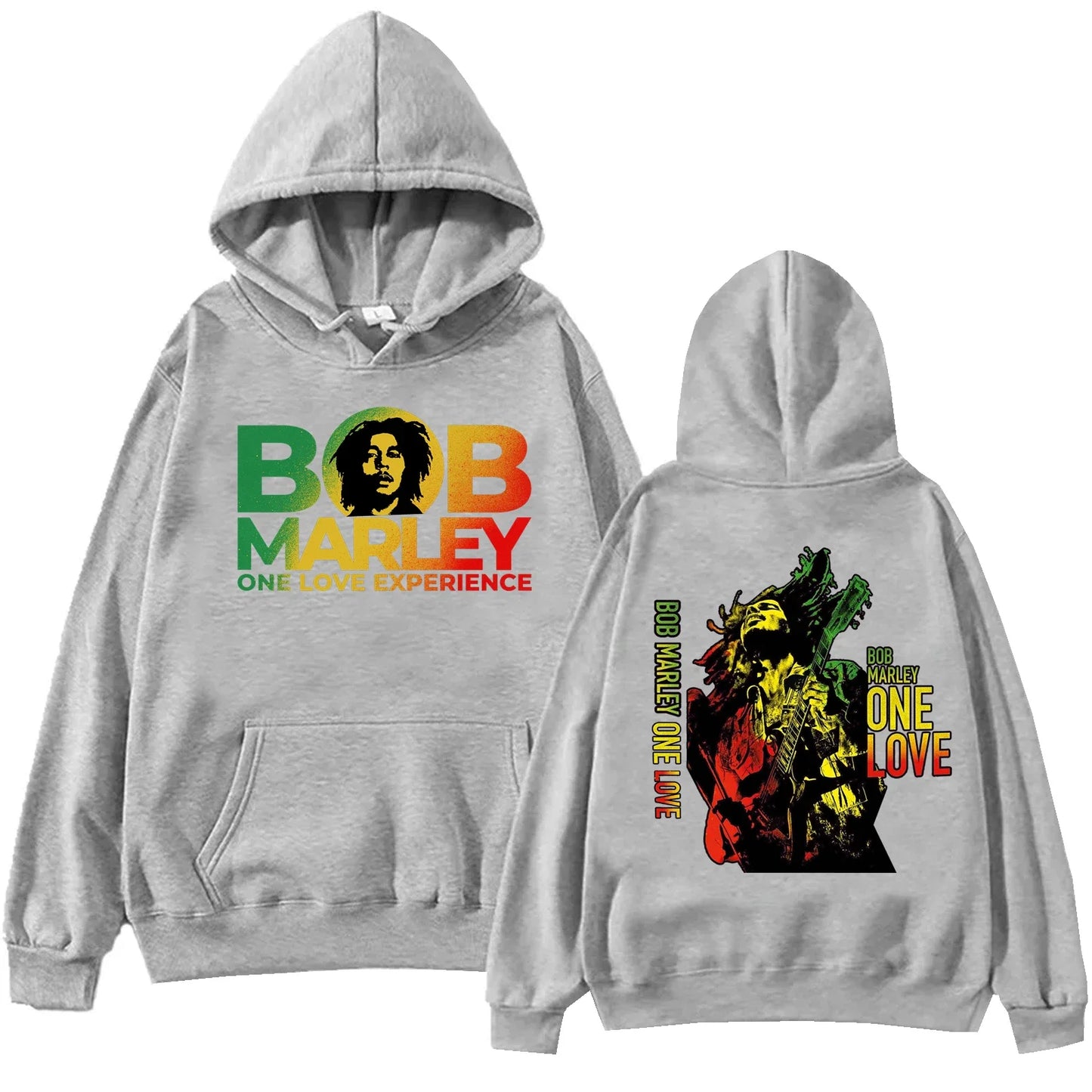 Bob Marley Music Pullover Hoodie Sweatshirt for Fans - EverHype
