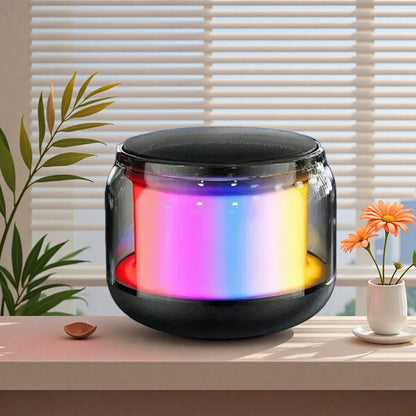 Wireless Bluetooth Speaker Portable Small Steel Gun Metal Heavy Stereo Surround Subwoofer Outdoor Mini Bluetooth Small Speaker - EverHype