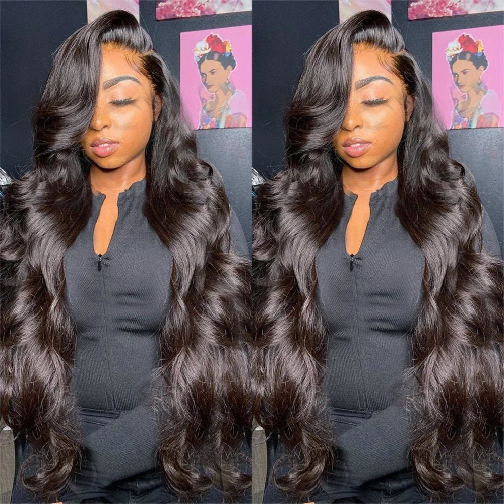 30 38 Inch Body Wave Lace Front Human Hair Wigs For Women 13x4 Hd Brazilian Hair Wigs 13x6 Lace Front Wig Human Hair for Women - EverHype