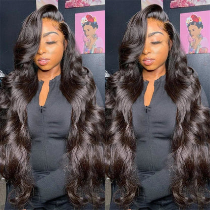 30 38 Inch Body Wave Lace Front Human Hair Wigs For Women 13x4 Hd Brazilian Hair Wigs 13x6 Lace Front Wig Human Hair for Women - EverHype