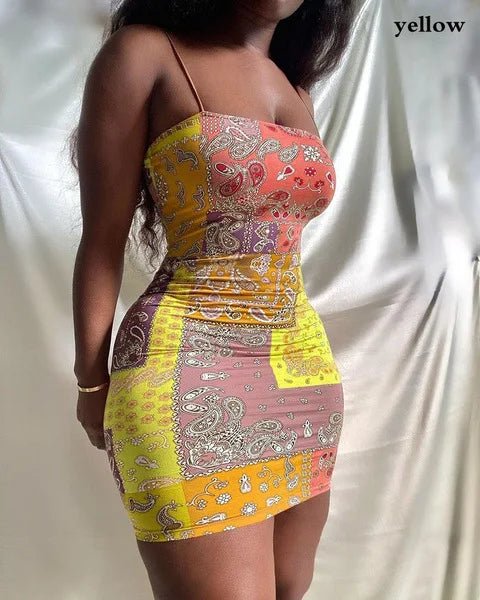 Sexy Strap Mini Dress - Slim Fit Party Dress for Women Plus Size S - 5XL - EverHype