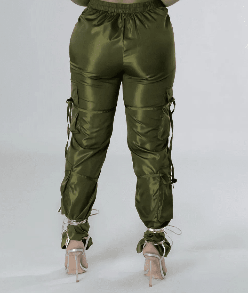 Low Waist Drawstring Cargo Pants - Safari Style Streetwear | EverHype 2026 - EverHype
