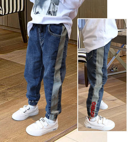 Boys Straight Jeans - Classic Denim Pants for Kids Ages 4 - 11 - EverHype