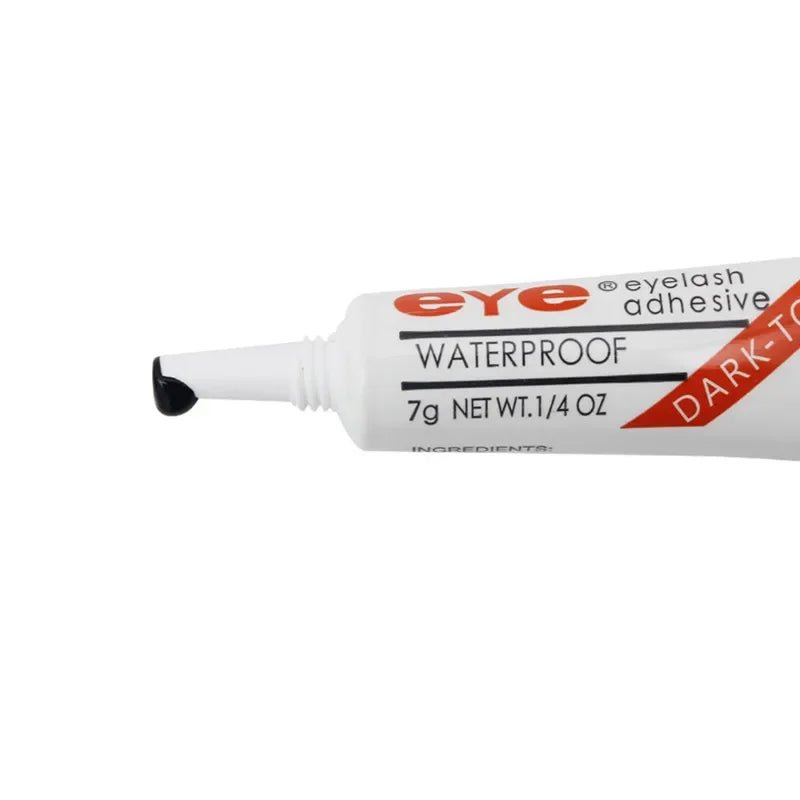 False Eyelash Extension Glue Waterproof Makeup Tools Accessories Eyelash Glue New Strong Lash Glue Adhesive 7g, Black or Clear - EverHype