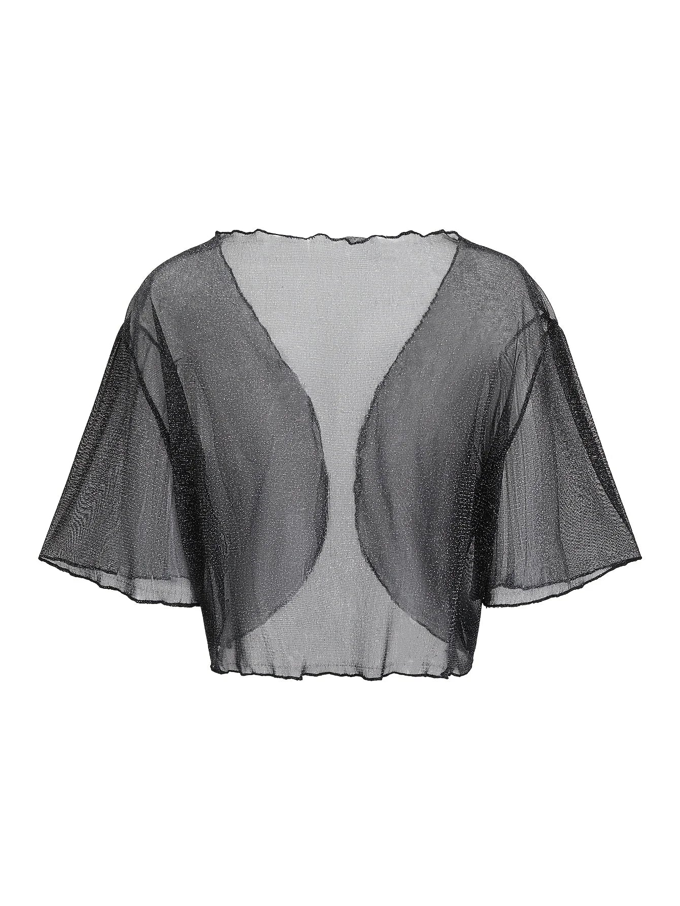 New best - selling fashionable oversized cardigan for girls, a thin semi - transparent shrug for summer. - EverHype