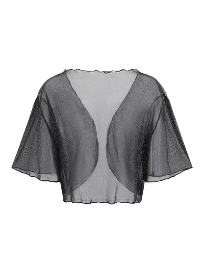 New best - selling fashionable oversized cardigan for girls, a thin semi - transparent shrug for summer. - EverHype