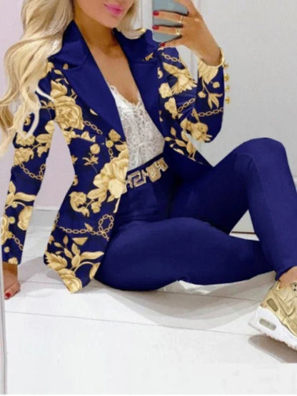 Paisley Butterfly Blazer & Pants Set - 2 - Piece Suit | EverHype 2026 - EverHype