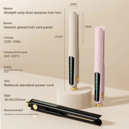 Portable Negative Ion Hair Straightener Fresh Style Curling Iron Korean Japanese Scented Hair Tools Accessories from Mainland Ch - EverHype