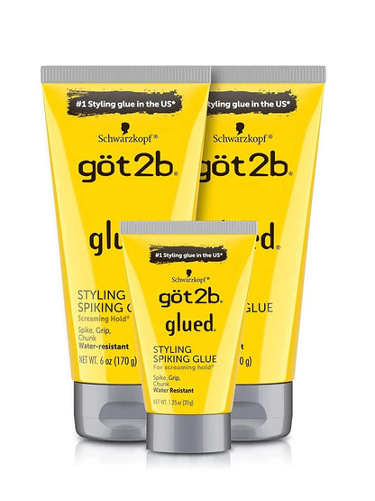 Got2b Glued Spray Styling Spiking Hair Gel Waterproof Lace Wig Adhesive invisible Hair Accessories Glue Remover Spray 170g - EverHype
